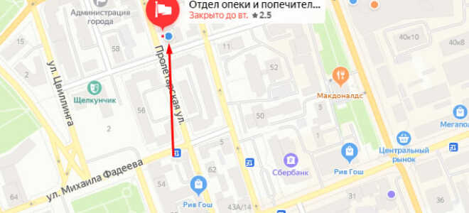 Органы опеки Оренбурга