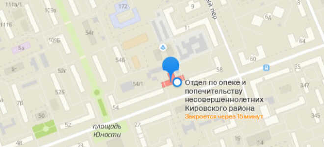 Органы опеки Кировского района Красноярска